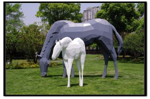 动物玻璃钢雕塑